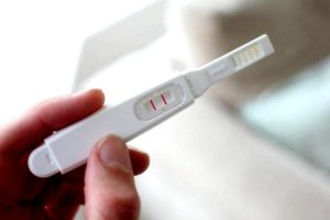 положительный тест на беременность